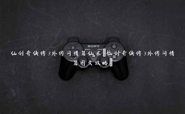 仙剑奇侠传3外传问情篇仙术(仙剑奇侠传3外传问情篇图文攻略) 仙剑奇侠传3外传问情篇仙术(仙剑奇侠传3外传问情篇图文攻略)