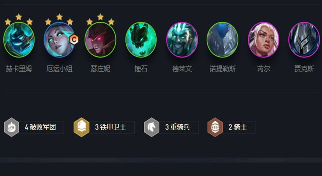 阵容组成