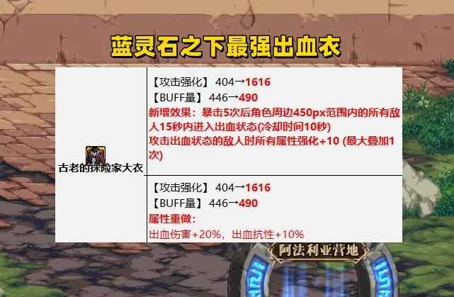 DNF探险家大衣