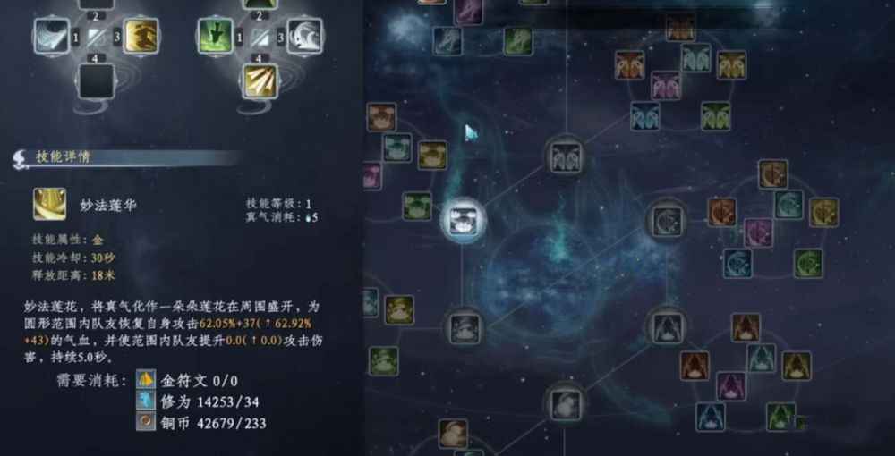 道符传承技能妙法莲华