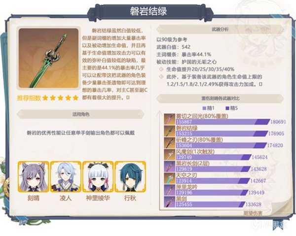 原神磐岩结绿
