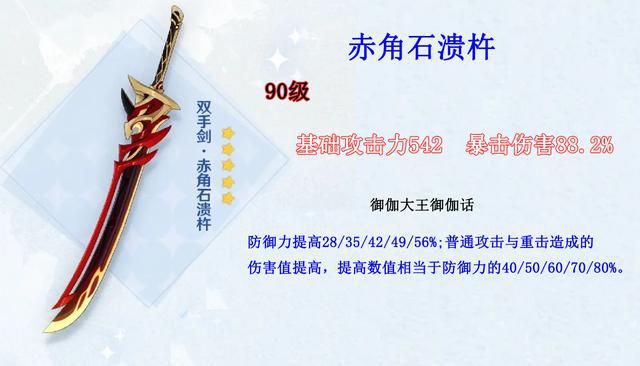赤角石溃杵武器属性