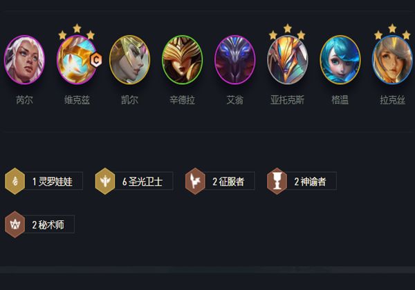 云顶之弈S5.5圣光大眼阵容