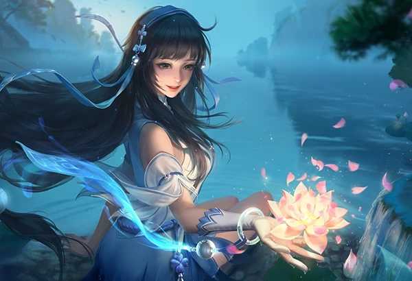 王者荣耀西施原画