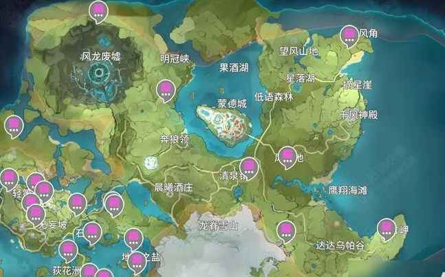 各区域地图疯狂的肝宝箱
