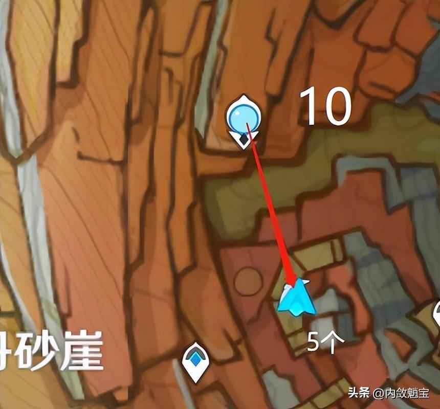 原神白铁矿分布位置图（《原神》白铁矿采集路线攻略）--第7张
