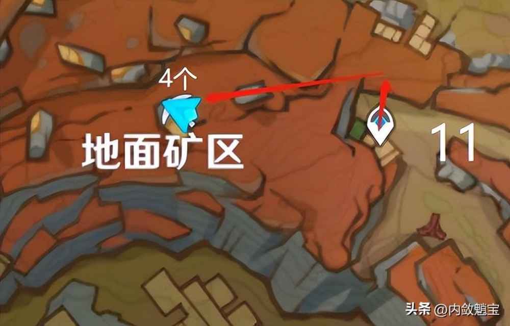 原神白铁矿分布位置图（《原神》白铁矿采集路线攻略）--第8张